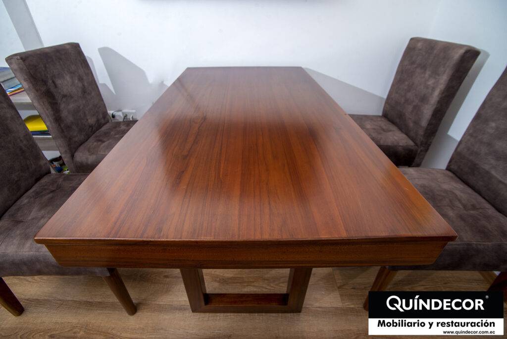 Comedor de madera v6