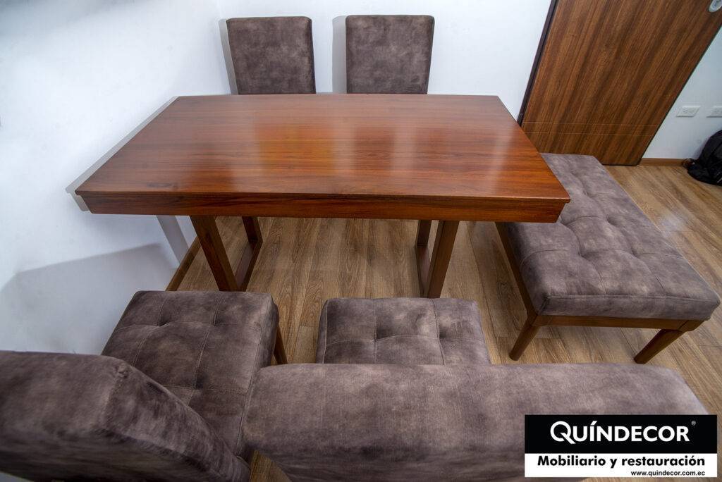 Comedor de madera v4